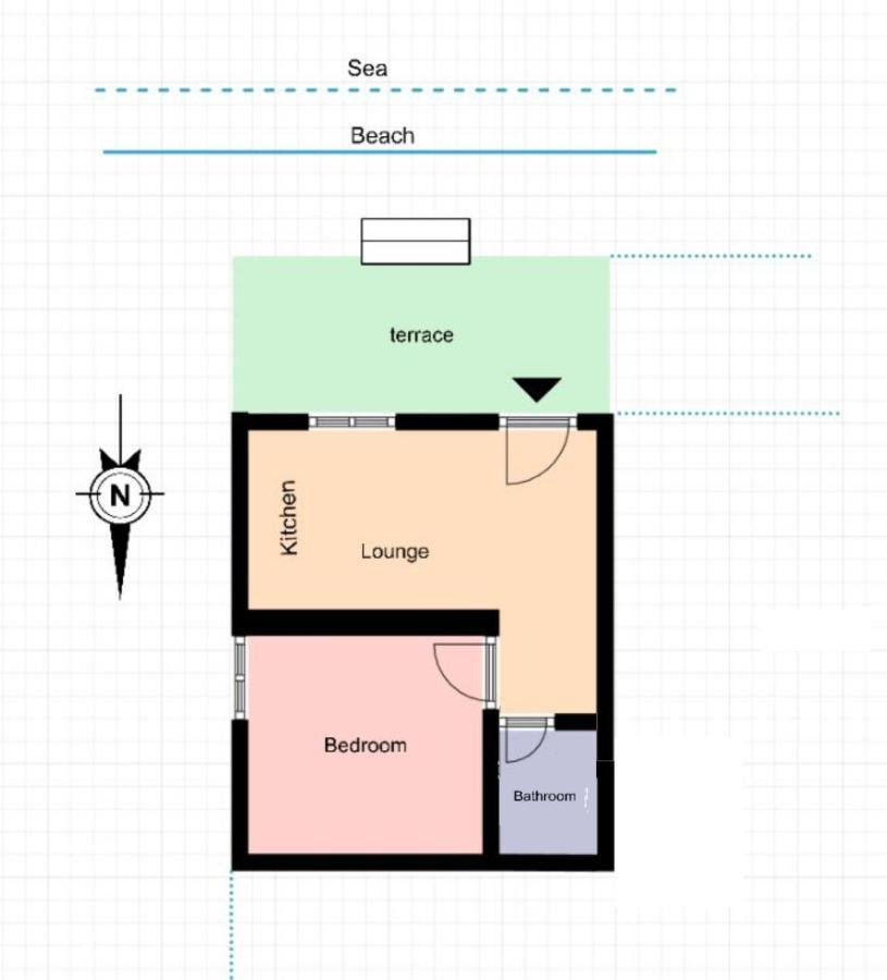 Kaminaki Beachfront Apartments Nisaki  Екстериор снимка